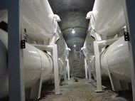 Underground Fuel Storage Tank installation